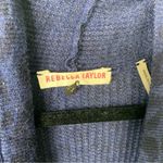 Rebecca Taylor  leopard print wool blend open front sweater cardigan size‎ XS Photo 2