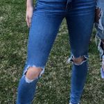 Free People Busted Knee Skinny Jeans Photo 3