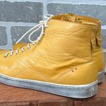 Andrea Conti women's sneakers/ankle boots/shoes for own insoles Da. lace ups Yellow Size 7.5 Photo 1