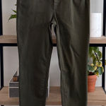 Talbots Mid-Rise Olive Green Ankle Jean Jegging, 6 Photo 0