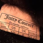 Juicy Couture Black Sequin Boots with Faux Fur Trim, Size 10 Photo 6