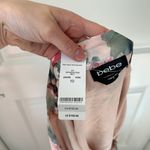 Bebe NWT  print ankle crop maxi skirt pink floral Photo 3