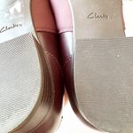 Clarks Collection Leather Slip-On Shoe Juliet Gem Burgundy Leather Women's Sz 9 Photo 7