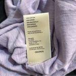 Anthropologie Pilcro Heritage Femme Short Sleeve Flutter Tee Lilac Size Small Photo 6