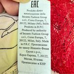 Incanto Italy‎ Avant Garde Abstract Woman Figure Lips Camisole Pajama Top Size M Red Size M Photo 8