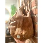 Kooba Brown Distressed Leather Slouchy Oversized Bag Photo 4