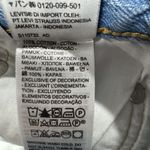 Levi's  Premium 501 Straight Leg Jeans Womens 28 Button Fly Distress Light Blue Photo 6