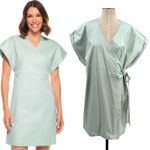 Coolibar Sunny Isles Wrap Dress Misty Aqua Blue Green Size XXL Photo 1