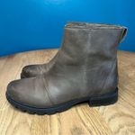 Sorel  Emelie III Waterproof Back Zip Leather Chelsea Boots Rain Women’s Size 7 Photo 2