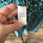 Maurice's  Liberty Floral Green Cami Spaghetti Tank Top Ruched Front Cute Size XL Photo 5