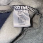 Brandy Melville NWT  Gray & Blue Quarter Zip Sweater Cotton Blend Woman's Medium Photo 6