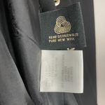 Escada Wool Blazer Jacket German Design Size 34 Grommet Detail MISSING BUTTON Black Photo 14