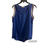 ✨Pearl Royal Blue Sequence Blouse✨ Blue Photo 1