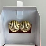House of Harlow 1960 | Seashell Earrings 🐚 Gold Photo 2