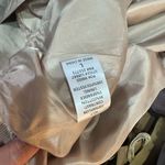 None Elegant Beige Bomber Jacket Photo 5