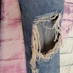 Free People  WE THE FREE MAGGIE RIPPED CROPPED STRAIGHT LEG JEANS 25 Photo 8