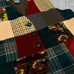 Liz Claiborne ā
Vintage Patchwork Plaid, Floral, & Houndstooth Patterned Vest ā
Photo 2