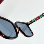 Gucci NEW  Square Sunglasses GG0599SA Tortoiseshell Pearlescent Havana Blue Photo 10