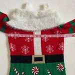 Major Label Group Christmas Elf Sweater Dress XS Holiday Knit Photo 6