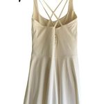 Girlfriend Collective  Riley Sweetheart Active Dress –White Size Large Photo 1