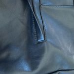 Bagatelle  Black Faux Vegan Leather High Rise Wide Leg Pants Size Large Photo 6