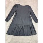 Joie NWOT  Black Tiered Dress Long Sleeve‎ Cotton Blend Mini Casual S Whimsigoth Photo 1