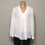 Anne Klein New. Optic white blouse. NWT Photo 3