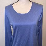 Blue Star Clothing blue long sleeve athletic top Photo 1