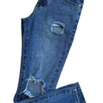 Princess Polly EUC  Hayden‎ Knee Rip Straight Leg High Rise Mid Wash Denim Size 2 Photo 0