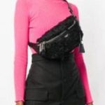 Moschino Authentic Fur/Leather zip belt bag Photo 9