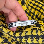 Alessandra Rich houndstooth pleated silk midi skirt size IT 38 US size 2 XS Multiple Photo 13