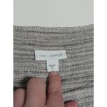 J.Jill Pure Jill Linen Faux Wrap Dress Gray Lagenlook Sleeveless Womens Medium Photo 4