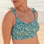 Aerie  Ruffle Longline Scoop Bikini Top Women's XS Photo 2