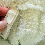 SKIMS Teddy Lounge Knit Pants Bone White Sherpa Boucle Stretchy Winter Sz L/XL Photo 5