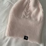 The North Face Cream Colored Knit Beanie Photo 1