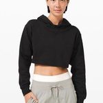 Lululemon All Yours Cropped Hoodie Black Photo 0