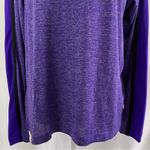 Under Armour New Tech Twist Graphic Print Loose Fit Hoodie Purple Size Small Photo 2