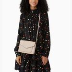 Kate Spade NWT Rose Gold Glitter Tinsel Envelope Flap Crossbody Photo 10