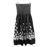 Anthropologie Lapis Maxi Skirt/Dress Boho Gray Smocked Fairy Grunge Whimsigoth Size undefined Photo 1