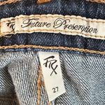 Future Prescription Womens Denim JeansFlared Lola Low Rise. Size 27 Blue Photo 5