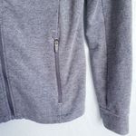 Gymshark ‎ Gray Fit Full Zip Athletic Hooded Jacket Photo 2