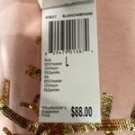 Workshop Republic Clothing  pink blush gold snowflake sweater Photo 1