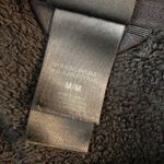 The North Face Womens Black Pile Sherpa Fleece Jacket Full Zip Size M Photo 3