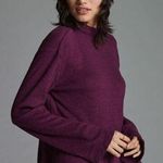 Anthropologie Pilcro Mockneck Ruffle Peplum Long Sleeve Top XS Photo 0