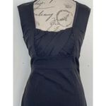 Magaschoni Womens Collection Womens Black Dress Size Medium Sleeveless Ruched Photo 3