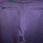 Carolina belle  Montreal Maroon and Black Straight Leg Casual Slacks Women’s 12 Photo 2