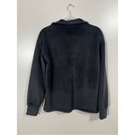 Mondetta Collared Sweatshirt in Velvety Material Navy Blue Size Medium Photo 1