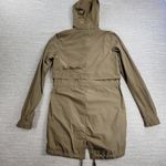 Mountain Hardwear Women’s XS Rain Jacket Hooded Olive Green Vented Parka Photo 9