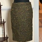 Talbots Tweed Dark Academia Pencil Skirt Photo 0