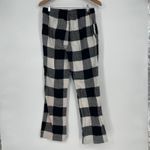 Old Navy Flannel Pajama Pants Black White Buffalo Plaid Lounge Sleepwear Size M Photo 6